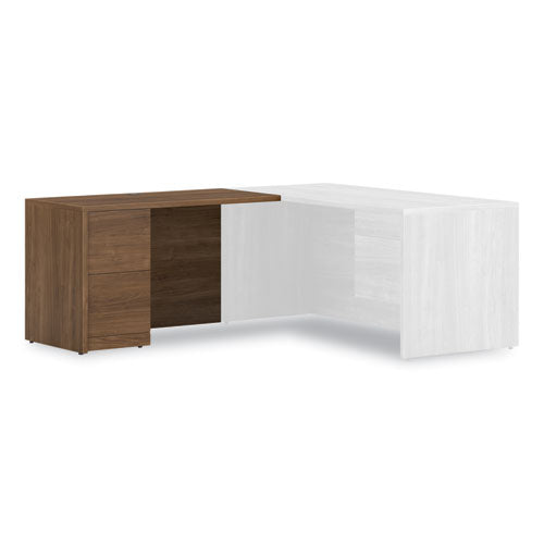 Image of HON® 10500 Series Left Pedestal Return, 48 x 24 x 29.5, Pinnacle