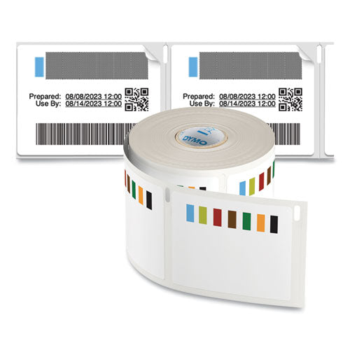 Image of DYMO® Days of the Week Barcode Labels for LabelWriter Label Printers, 2.75 x 2.12, Black/White, 400 Labels/Roll