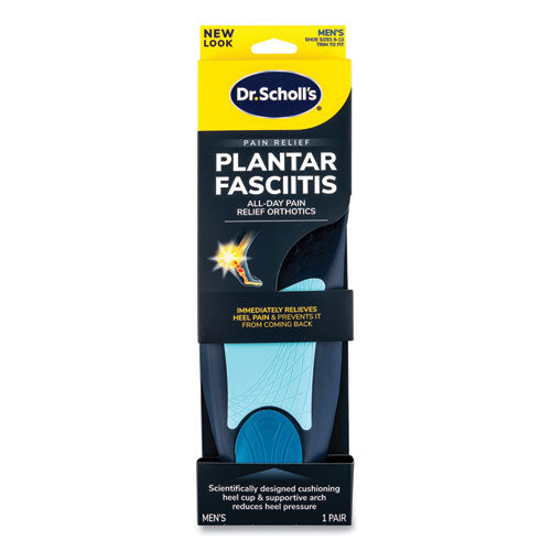 Image of Dr. Scholl's® Plantar Fasciitis All-Day Pain Relief Orthotics for Men, Men's Size 8 to 13, Blue