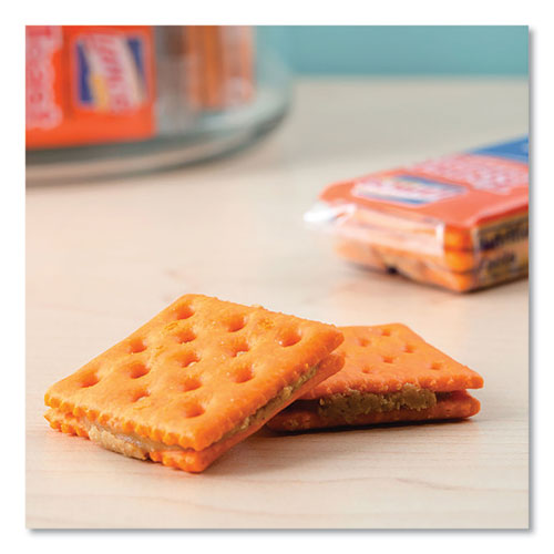 Image of Lance® Toast Cheese Crackers, Peanut Butter, 1.5 oz Packet, 24/Box