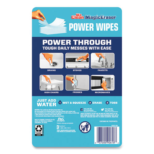 Image of Mr. Clean® Magic Eraser Sheets, 3.5 X 5.8, 0.03" Thick, White, 16/pack