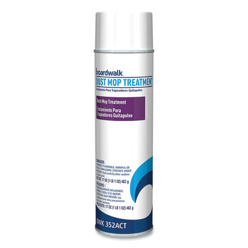 Image of Boardwalk® Dust Mop Treatment, Pine Scent, 17 oz Aerosol Spray