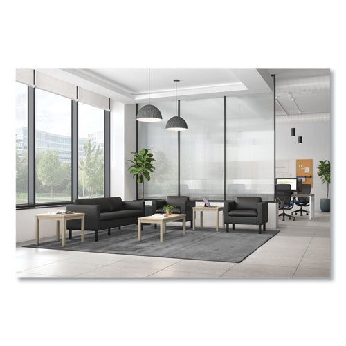 Image of HON® 80000 Series Laminate Occasional Corner Table, 24d x 24w x 20h, Kingswood Walnut