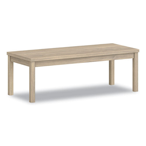 Image of HON® 80000 Series Laminate Occasional Coffee Table, Rectangular, 48w x 20d x 16h, Kingswood Walnut