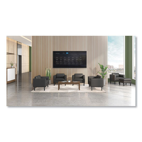 Image of HON® 80000 Series Laminate Occasional Coffee Table, Rectangular, 48w x 20d x 16h, Pinnacle