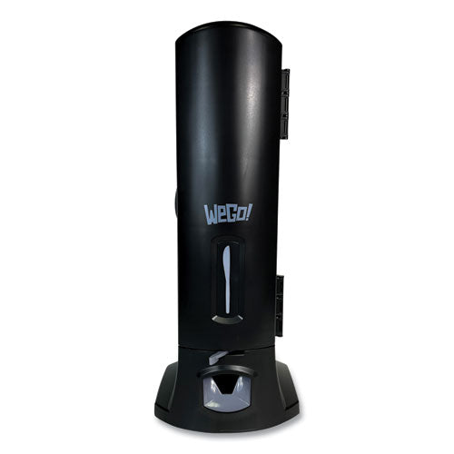 Image of WeGo Utensil Dispenser, Holds 100 Knives, 10.22 x 12.5 x 23.75, Black