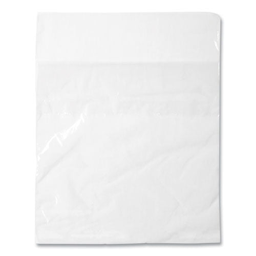 Image of AmerCareRoyal® Flip Top Bag, 7" x 7", Clear, 2,000/Carton