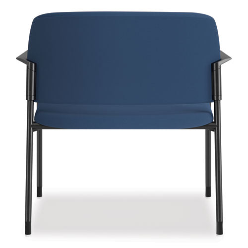 Image of HON® Accommodate Series Bariatric Chair with Arms, 33.5" x 21.5" x 32.5", Elysian Seat, Elysian Back, Charblack Legs