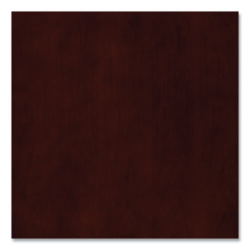Image of HON® 10500 Series Single Pedestal Desk, Right Pedestal: Box/Box/File, 66" x 30" x 29.5", Mahogany