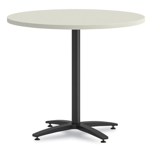 Image of HON® Between Round Table Top, 42" Diameter, Silver Mesh