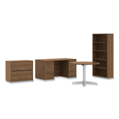 Image of HON® 10500 Series Double Pedestal Desk with Full Pedestals, 60" x 30" x 29.5", Pinnacle