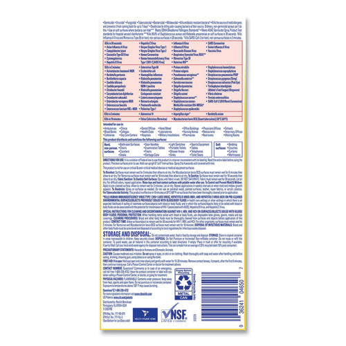 Image of Professional LYSOL® Brand Disinfectant Spray, Original Scent, 19 Oz Aerosol Spray, 12/carton