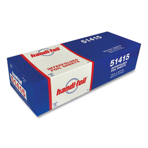 Image of HFA® Interfolded Foil Sheets, 10.75 x 14, 500/Box, 6 Boxes/Carton
