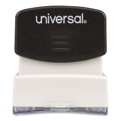 Image of Universal® Message Stamp, Faxed, Pre-Inked One-Color, Red