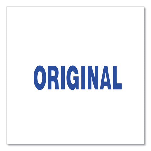 Image of Universal® Message Stamp, Original, Pre-Inked One-Color, Blue