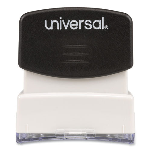 Image of Universal® Message Stamp, Past Due, Pre-Inked One-Color, Red