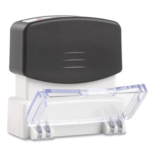 Image of Universal® Message Stamp, Past Due, Pre-Inked One-Color, Red