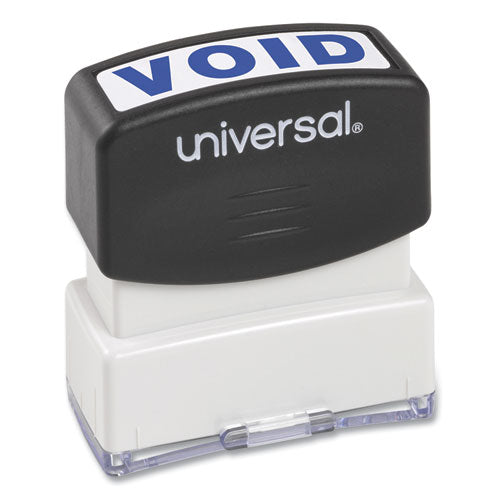 Image of Universal® Message Stamp, Void, Pre-Inked One-Color, Blue