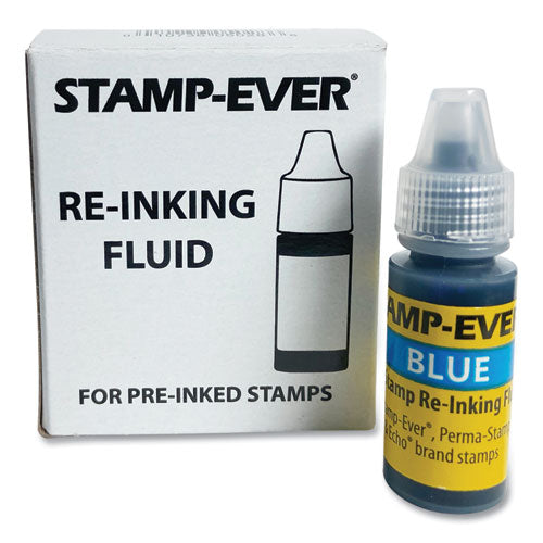 Image of Trodat® Refill Ink For Clik! And Universal Stamps, 7 Ml Bottle, Blue