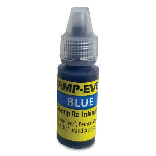 Image of Trodat® Refill Ink For Clik! And Universal Stamps, 7 Ml Bottle, Blue