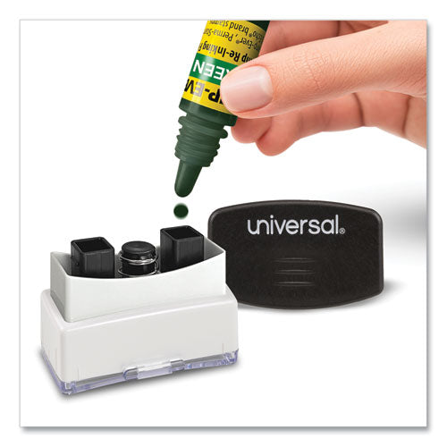 Image of Trodat® Refill Ink For Clik! And Universal Stamps, 7 Ml Bottle, Green