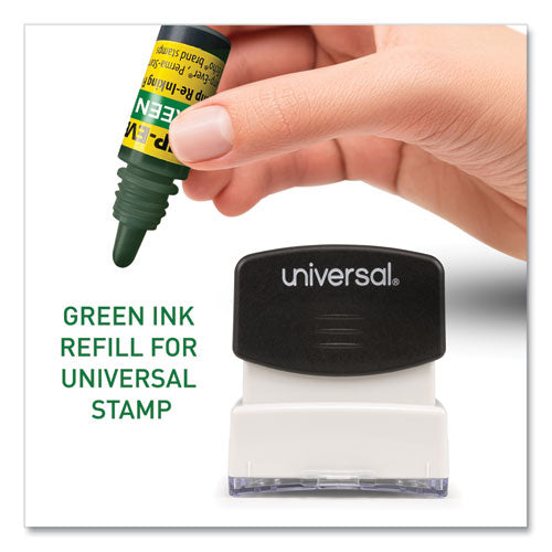 Image of Trodat® Refill Ink For Clik! And Universal Stamps, 7 Ml Bottle, Green