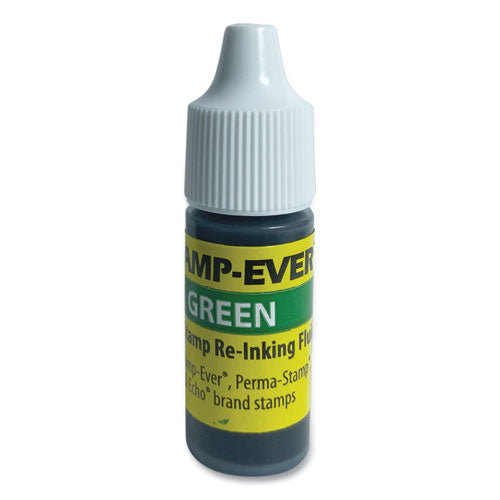 Image of Trodat® Refill Ink For Clik! And Universal Stamps, 7 Ml Bottle, Green