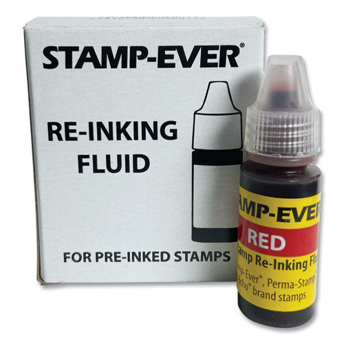 Image of Trodat® Refill Ink For Clik! And Universal Stamps, 7 Ml Bottle, Red