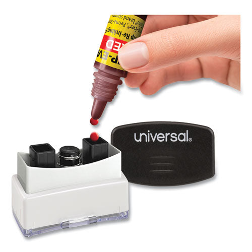 Image of Trodat® Refill Ink For Clik! And Universal Stamps, 7 Ml Bottle, Red