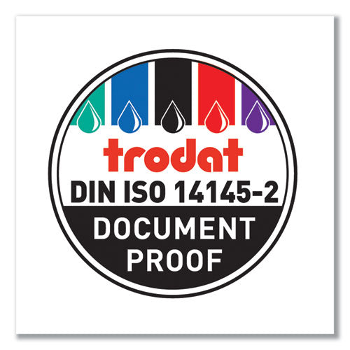 Image of Trodat® E4750 Printy Replacement Pad for Trodat Self-Inking Stamps, 1" x 1.63", Black