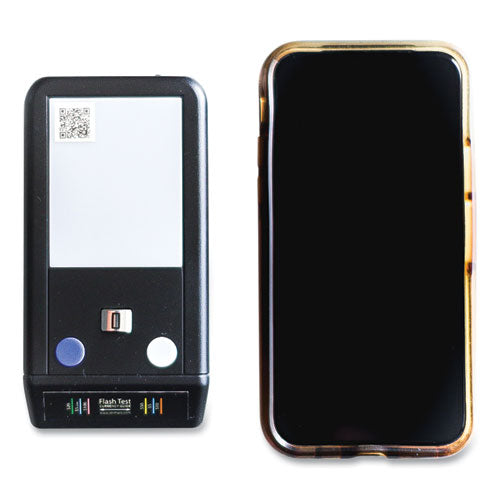 Image of Dri-Mark® Flashtest Counterfeit Detector, Micr; Uv Light; Watermark, U.s. Currency, 2.5 X 4.5 X 0.8, Black