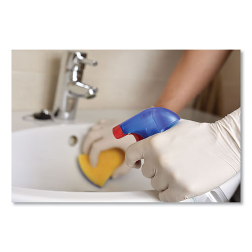 Image of SemperCare® Latex Examination Gloves, Cream, Large, 100/Box