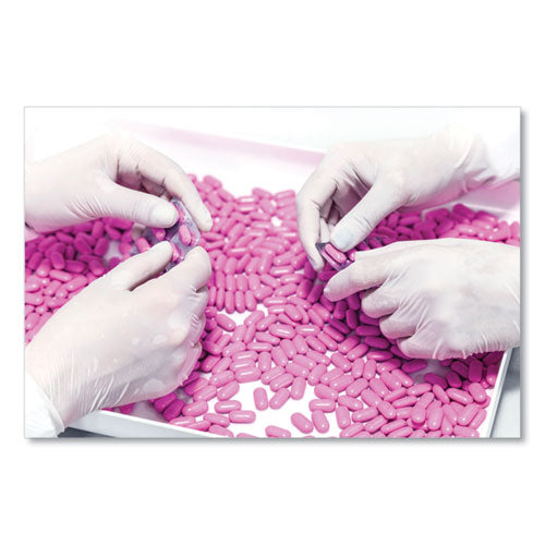 Image of SemperCare® Latex Examination Gloves, Cream, Small, 100/Box, 10 Boxes/Carton