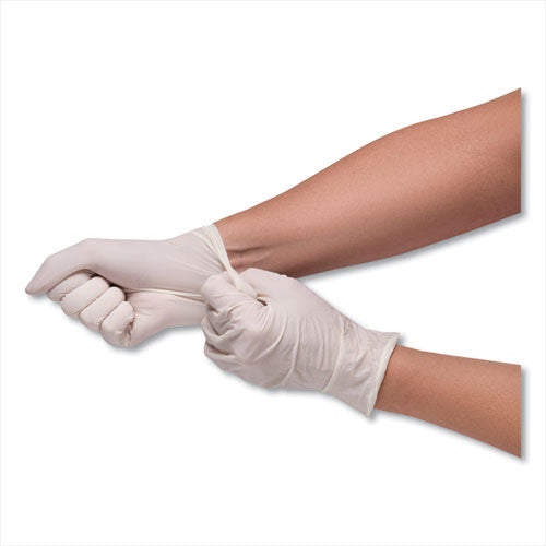 Image of SemperCare® Stretch Vinyl Examination Gloves, 100/Box, 10 Boxes/Carton