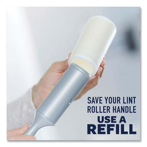 Image of Scotch-Brite Lint Roller Refill Roll, 70 Sheets/Roll