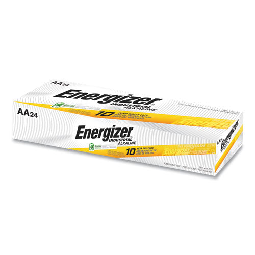Image of Energizer® Industrial Alkaline Aa Batteries, 1.5 V, 24/box