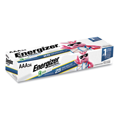 Image of Energizer® Industrial Lithium Aaa Battery, 1.5 V, 4/pack, 6 Packs/box