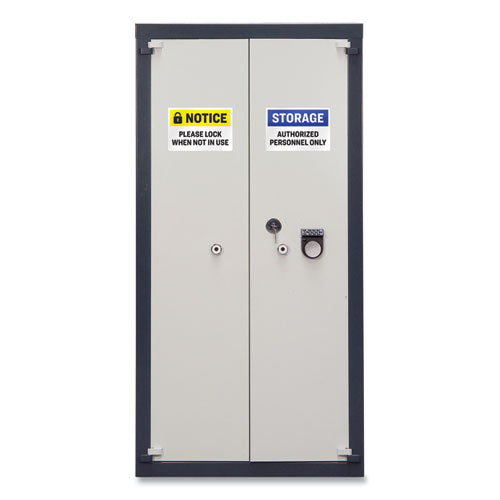 Image of Avery® Surface Safe ID Labels, 4 x 6, White, 2/Sheet, 50 Sheets/Box