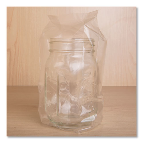 Image of Inteplast Group Food Bags, 16 oz, 4" x 2" x 8", Clear, 1,000/Carton
