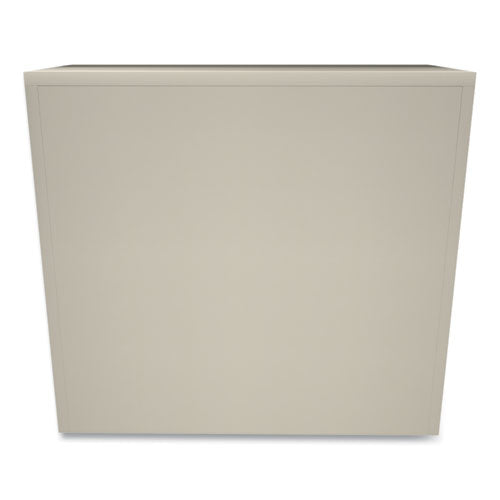 Image of HON® Brigade 600 Series Lateral File, 3 Legal/letter-Size File Drawers, Putty, 42" X 18" X 39.13"