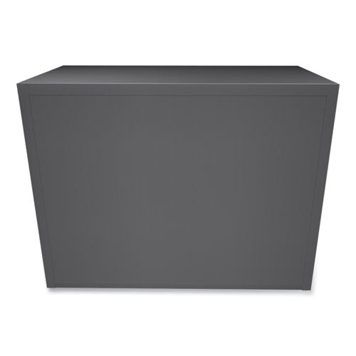 Image of HON® Brigade 700 Series Lateral File, 2 Legal/letter-Size File Drawers, Charcoal, 36" X 18" X 28"