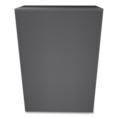 Image of HON® Brigade 700 Series Lateral File, 4 Legal/letter-Size File Drawers, Charcoal, 36" X 18" X 52.5"