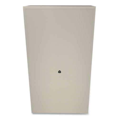Image of HON® Brigade 700 Series Lateral File, Three-Shelf Enclosed Storage, 2 Legal/letter-Size File Drawers, Putty, 36" X 18" X 64.25"