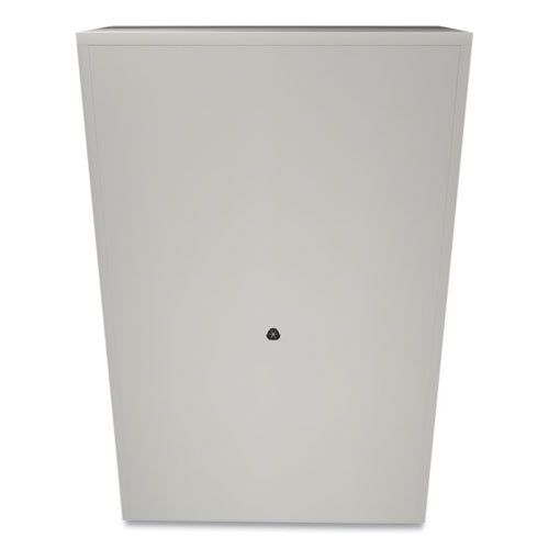 Image of HON® Brigade 700 Series Lateral File, Three-Shelf Enclosed Storage, 2 Legal/letter-Size File Drawers, Gray, 42" X 18" X 64.25"