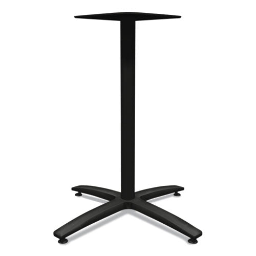 Image of HON® Between Seated-Height X-Base for 30" to 36" Table Tops, 26.18w x 29.57h, Black