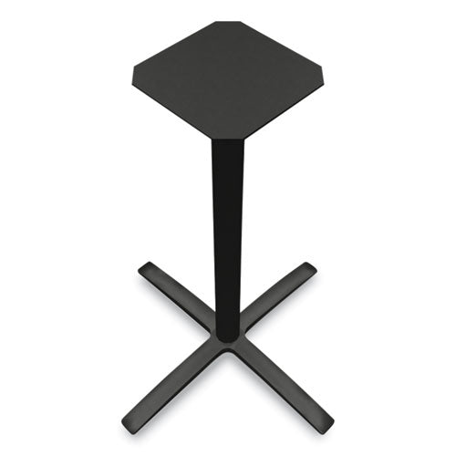 Image of HON® Between Standing-Height X-Base for 42" Table Tops, 32.68w x 41.12h, Black