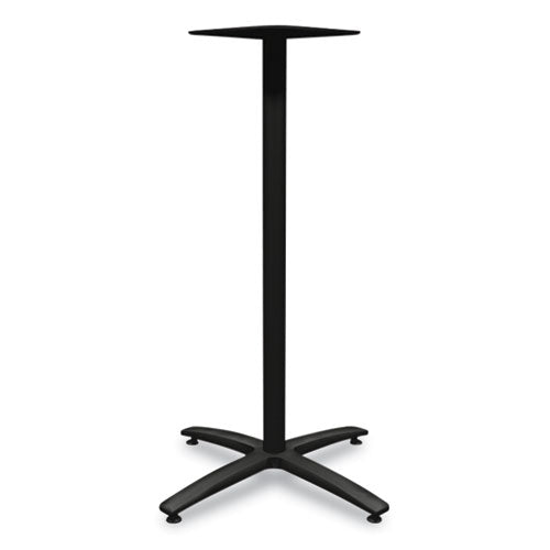 Image of HON® Between Standing-Height X-Base for 30" to 36" Table Tops, 26.18w x 41.12h, Black