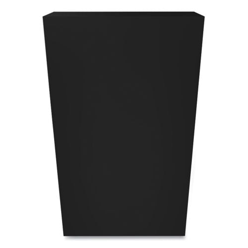 Image of HON® Metal Bookcase, Four-Shelf, 34.5w x 12.63d x 59h, Black