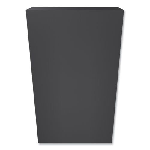 Image of HON® Metal Bookcase, Four-Shelf, 34.5w x 12.63d x 59h, Charcoal