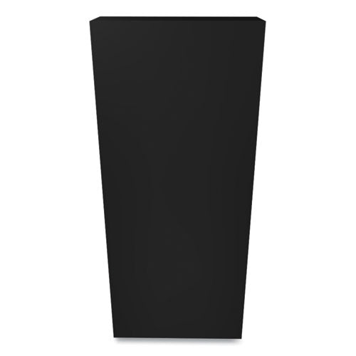Image of HON® Metal Bookcase, Six-Shelf, 34.5w x 12.63d x 81.13h, Black